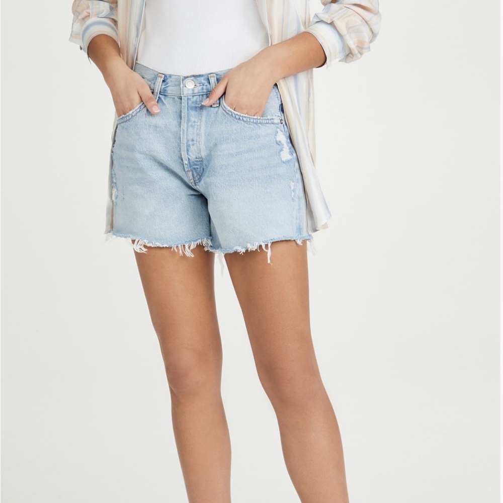 AGOLDE Parker long loose vintage shorts